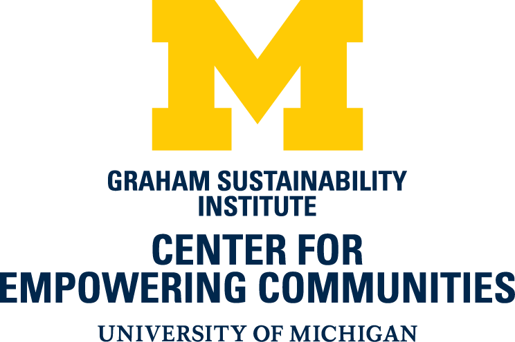 UM Center For Empowering Communities Stacked Logo.